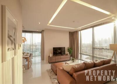 2 Bedrooms 2 Bathrooms Size 104sqm The Bangkok Sathorn for Rent 85,000 THB for Sale 27,500,000 MB