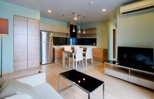 2 Bedrooms 2 Bathrooms Size 65sqm. Rhythm Sukhumvit 50 for Rent 39,000 THB