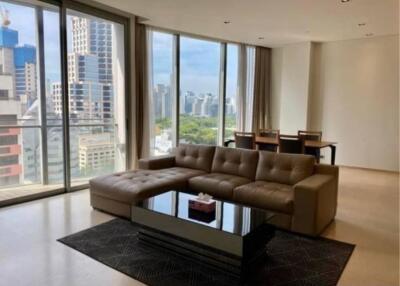 2 Bedrooms 2 Bathrooms Size 126.67sqm. Saladaeng Residences for Rent 85,000 THB