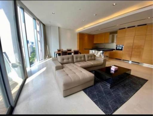 2 Bedrooms 2 Bathrooms Size 126.67sqm. Saladaeng Residences for Rent 85,000 THB