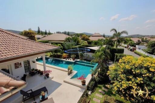 The views 3 bedroom pool villa near Banyan Golf course for sale Hua Hin