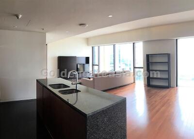 Large 2-Bedrooms on high floor - Hansar Condominium - Ratchaadamri - RBSC View