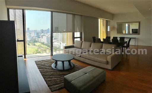 Large 2-Bedrooms on high floor - Hansar Condominium - Ratchadamri - RBSC View