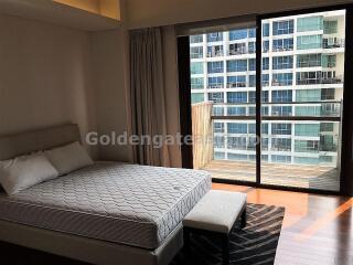 Large 2-Bedrooms on high floor - Hansar Condominium - Ratchaadamri - RBSC View