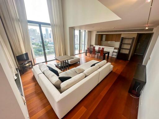 4-bedroom high-end duplex for sale at The Sukhothai Residences