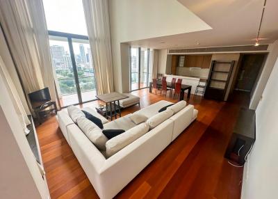 4-bedroom high-end duplex for sale at The Sukhothai Residences