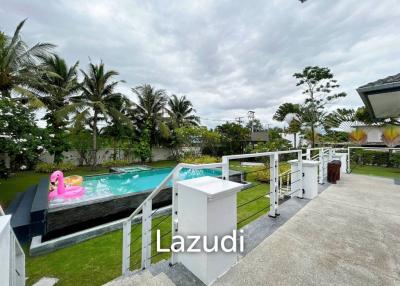 Luxury 3 Bedroom Pool Villa on Large Land Plot