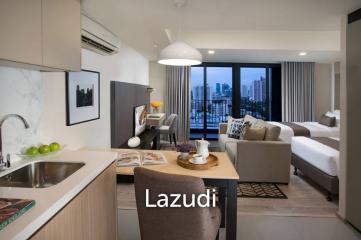 Studio 1 Bath 42 SQ.M Somerset Ekamai Bangkok