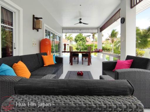 3 Bedroom Pool Villa for Sale in Hua Hin, near Black Mountain (Fully furnished)