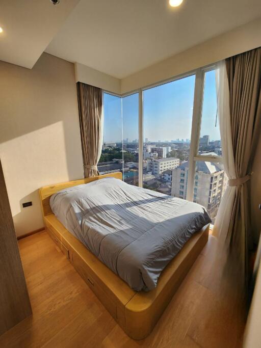 For RENT : Siamese Exclusive Sukhumvit 42 / 2 Bedroom / 1 Bathrooms / 52 sqm / 36000 THB [R12035]