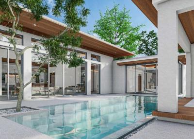 Modern Tropical 4 Bedroom Pool Villa in Mai Khao Beach