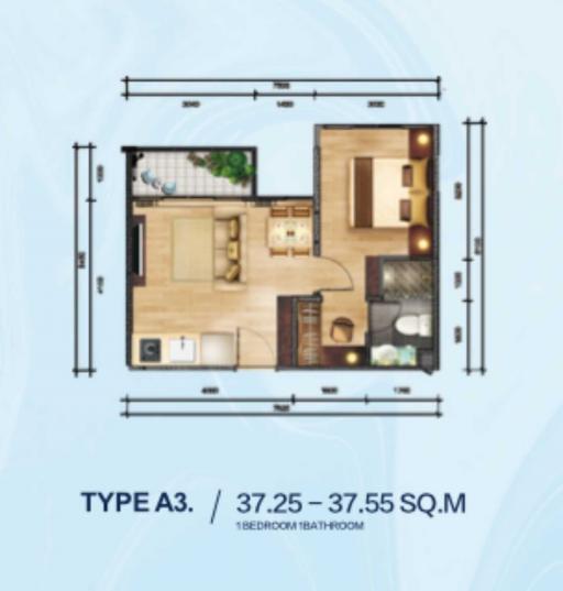 One Bedroom Condo Walking Distance to Naiyang Beach