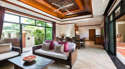 Thai-Contemporary villa near Nai harn beach