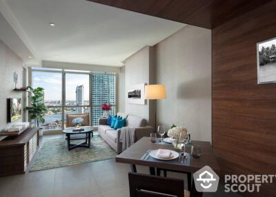 1-BR Condo at The River Condominium near BTS Saphan Taksin