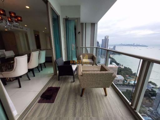 3 Bedrooms Condo in The Riviera Wong Amat Beach Wongamat C011195