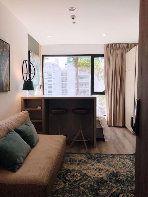 Studio bed Condo in Ideo Mobi Asoke Bangkapi Sub District C014897