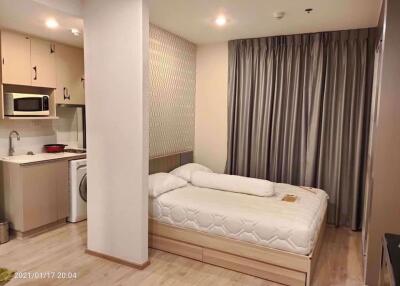 Studio bed Condo in Ideo Q Chula-Samyan Mahaphruettharam Sub District C014749