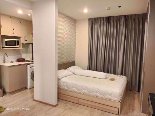 Studio bed Condo in Ideo Q Chula-Samyan Mahaphruettharam Sub District C014749