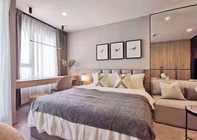 Studio bed Condo in Life Ladprao Chomphon Sub District C013928