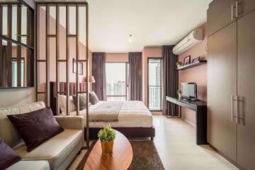 Studio bed Condo in Rhythm Asoke Makkasan Sub District C012780