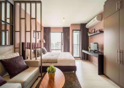 Studio bed Condo in Rhythm Asoke Makkasan Sub District C012780