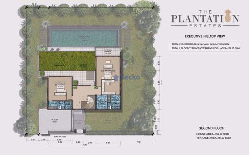5 Bedrooms House in The Plantation Estates East Pattaya H008429