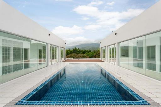 Pool Villa For Sale On 7 Rai Land With Mountain Views