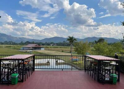 Business with a beautiful land for sale in Sankampaeng Chiangmai