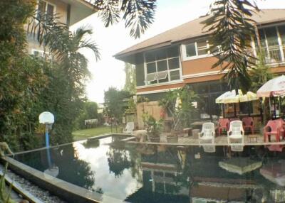 House for sale with land and dormitory on the plot of more than 300 square wa in San Kamphaeng