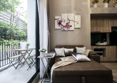 1 bed Duplex in Blossom Condo @ Sathorn-Charoenrat Thung Wat Don Sub District D11499