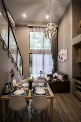 1 bed Duplex in Blossom Condo @ Sathorn-Charoenrat Thung Wat Don Sub District D11499