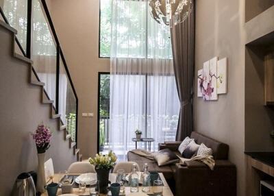 1 bed Duplex in Blossom Condo @ Sathorn-Charoenrat Thung Wat Don Sub District D11499