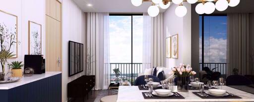 2 bed Condo in Noble BE33 Khlong Tan Nuea Sub District C11607