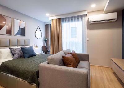 Studio bed Condo in Maestro 07 Victory Monument Thanonphayathai Sub District C11511