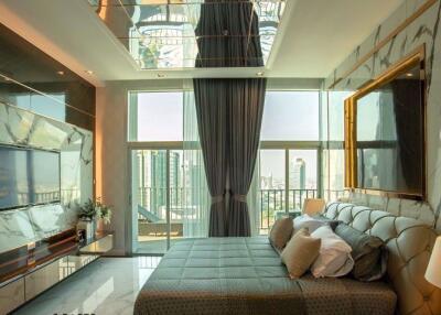 2 bed Penthouse in Belle Grand Rama 9 Huai Khwang Sub District P11062