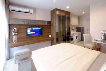 Studio bed Condo in Life One Wireless Lumphini Sub District C11107