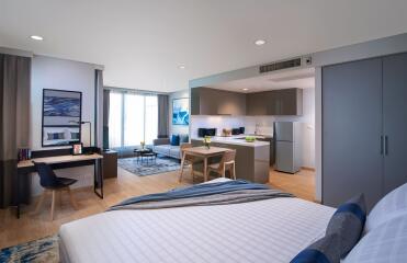 Studio bed Condo in Shama Lakeview Asoke Khlongtoei Sub District C10948