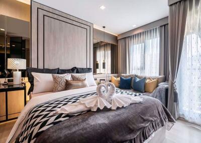 Studio bed Condo in Life One Wireless Lumphini Sub District C09513