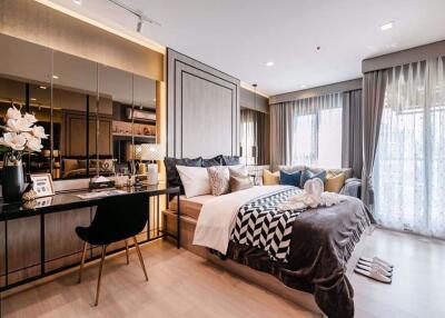 Studio bed Condo in Life One Wireless Lumphini Sub District C09513