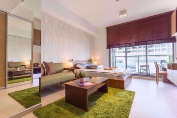 Studio bed Condo in The Lofts Ekkamai Phrakhanongnuea Sub District C09380