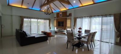 Family Pool Villa House for Sale in Huay Yai