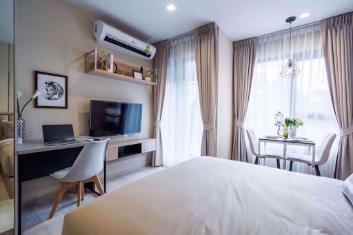 Studio bed Condo in Life One Wireless Pathum Wan District C06742