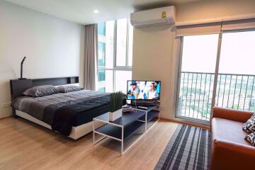 Studio bed Condo in Noble Revolve Ratchada 2 Huai Khwang Sub District C06700