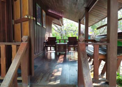 Resort for sale, Suphan Buri, near famous tourist attractions, 21 houses, buildings, hot price