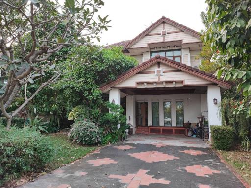 For Sale Single House, Nonthaburi, Wiphawan Village, good location near to Sanambinnam, Central Ratanatibet