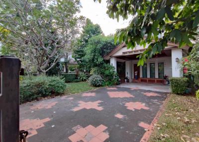For Sale Single House, Nonthaburi, Wiphawan Village, good location near to Sanambinnam, Central Ratanatibet