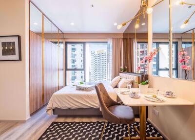 Studio bed Condo in Ideo Mobi Asoke Bangkapi Sub District C06257