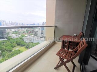 2-Bedrooms on high floor with park views - Sindhorn Residences Langsuan