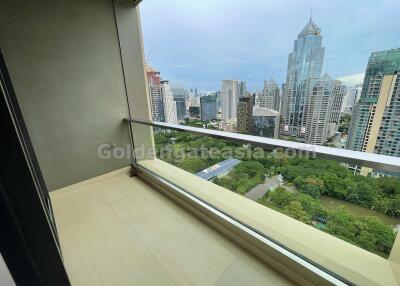 2-Bedrooms on high floor with park views - Sindhorn Residences Langsuan