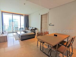 2-Bedrooms on high floor with park views - Sindhorn Residences Langsuan